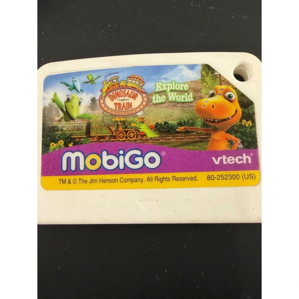 VTech MobiGo Dinosaur Train Explore the World Game Cartridge 80-252300 US